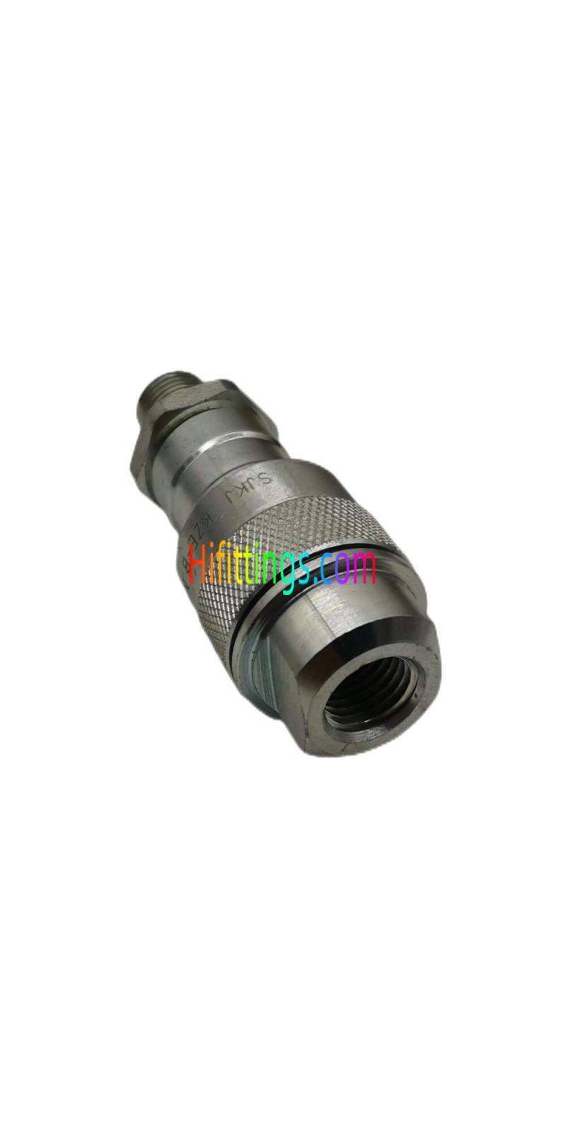 KZE-B High Pressure Thread Locked Type Hydraulic Quick Coupling 
