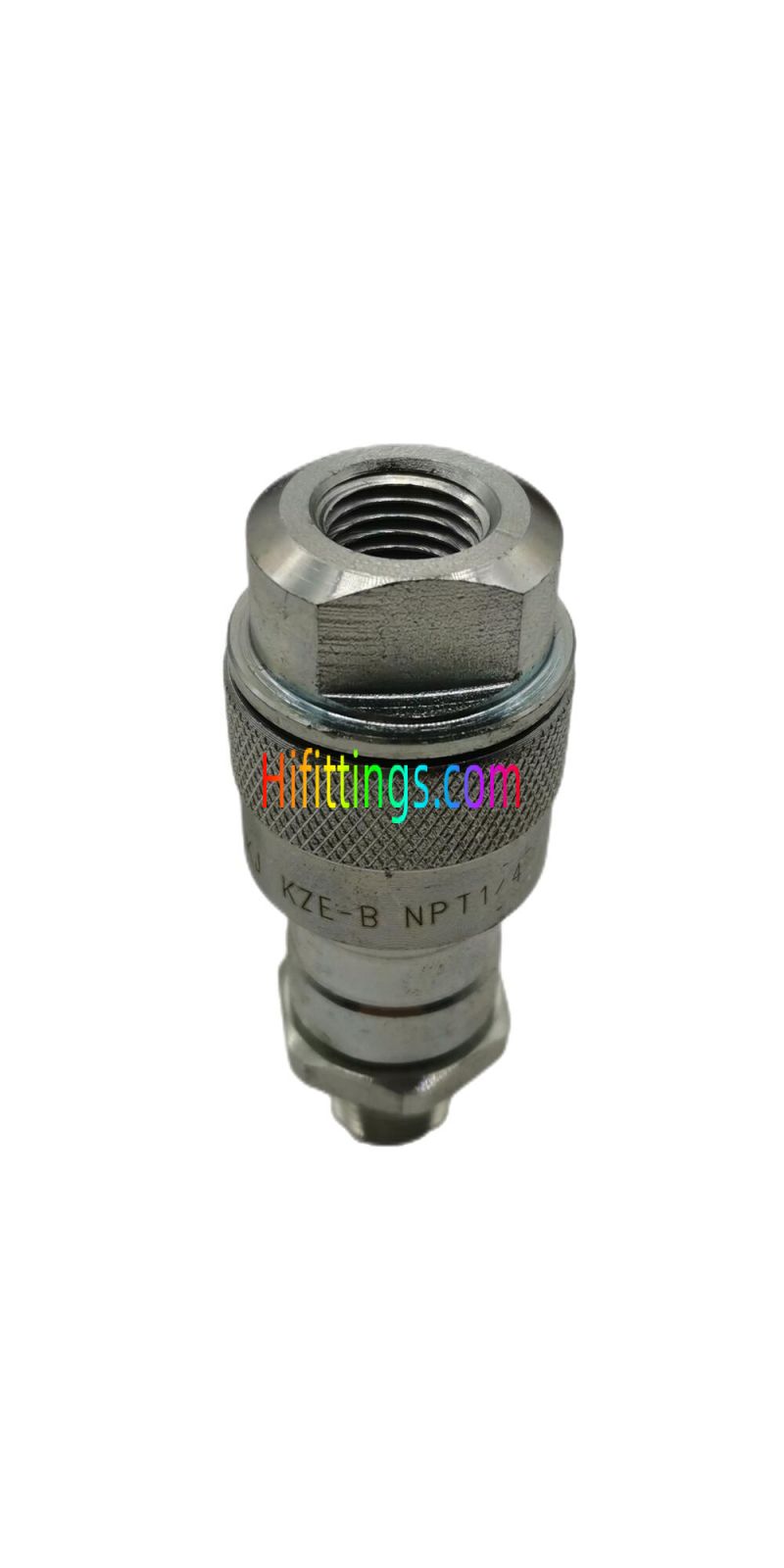 KZE-B High Pressure Thread Locked Type Hydraulic Quick Coupling 