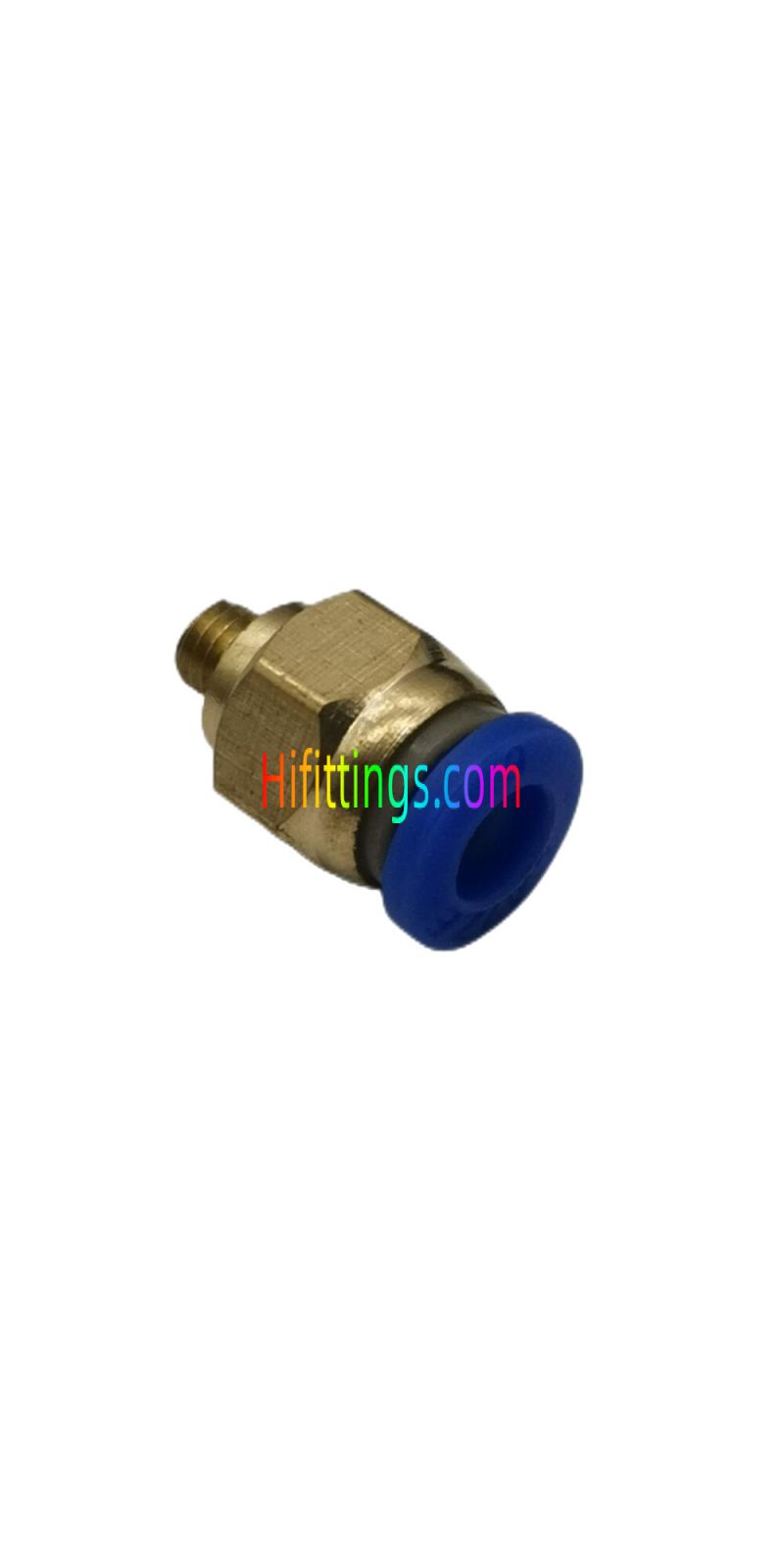 Male Connector Pneumatic Push-In Fitting PC