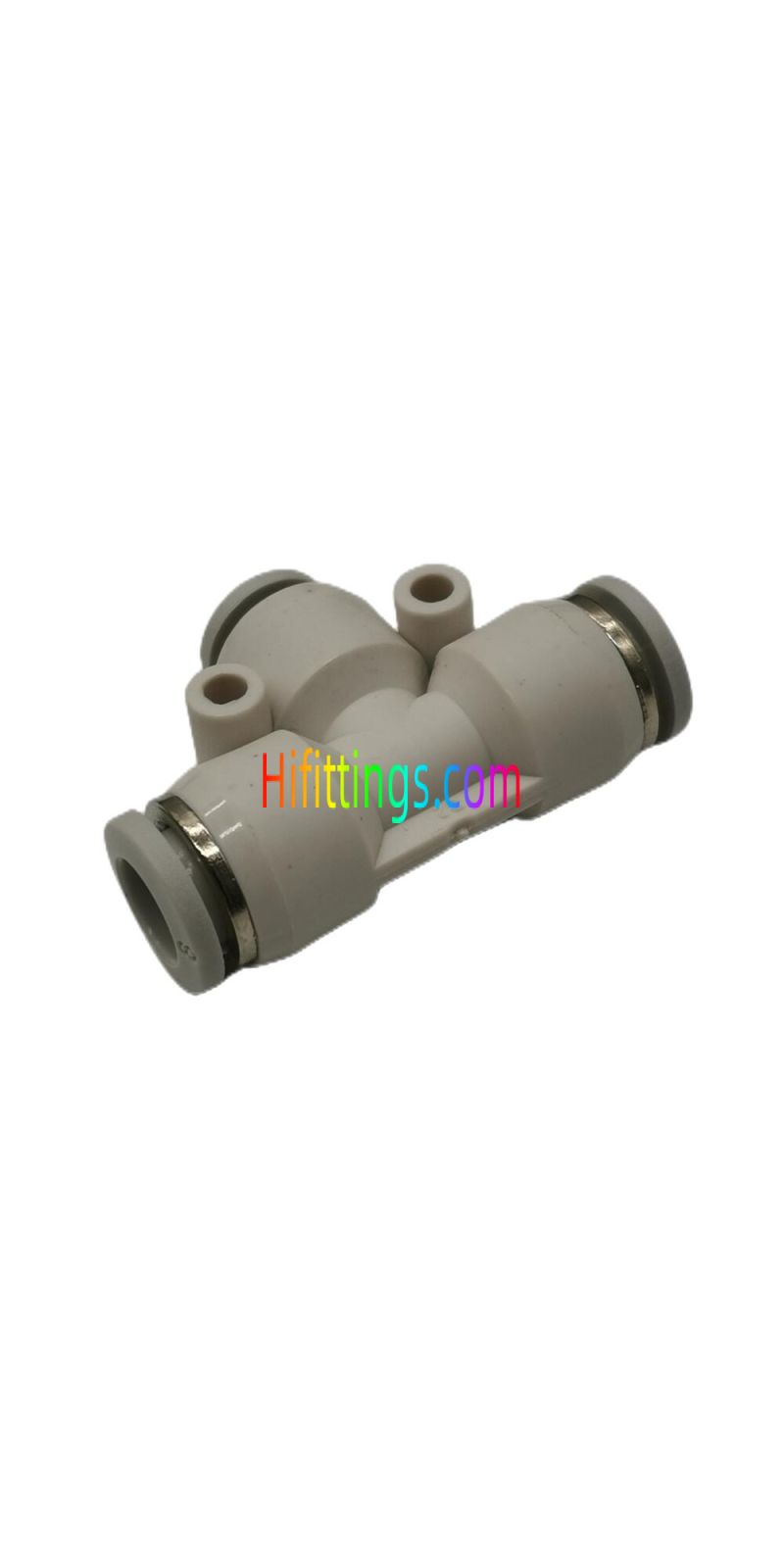 Different Diameter Tee Pneumatic Push-In Fitting PEG