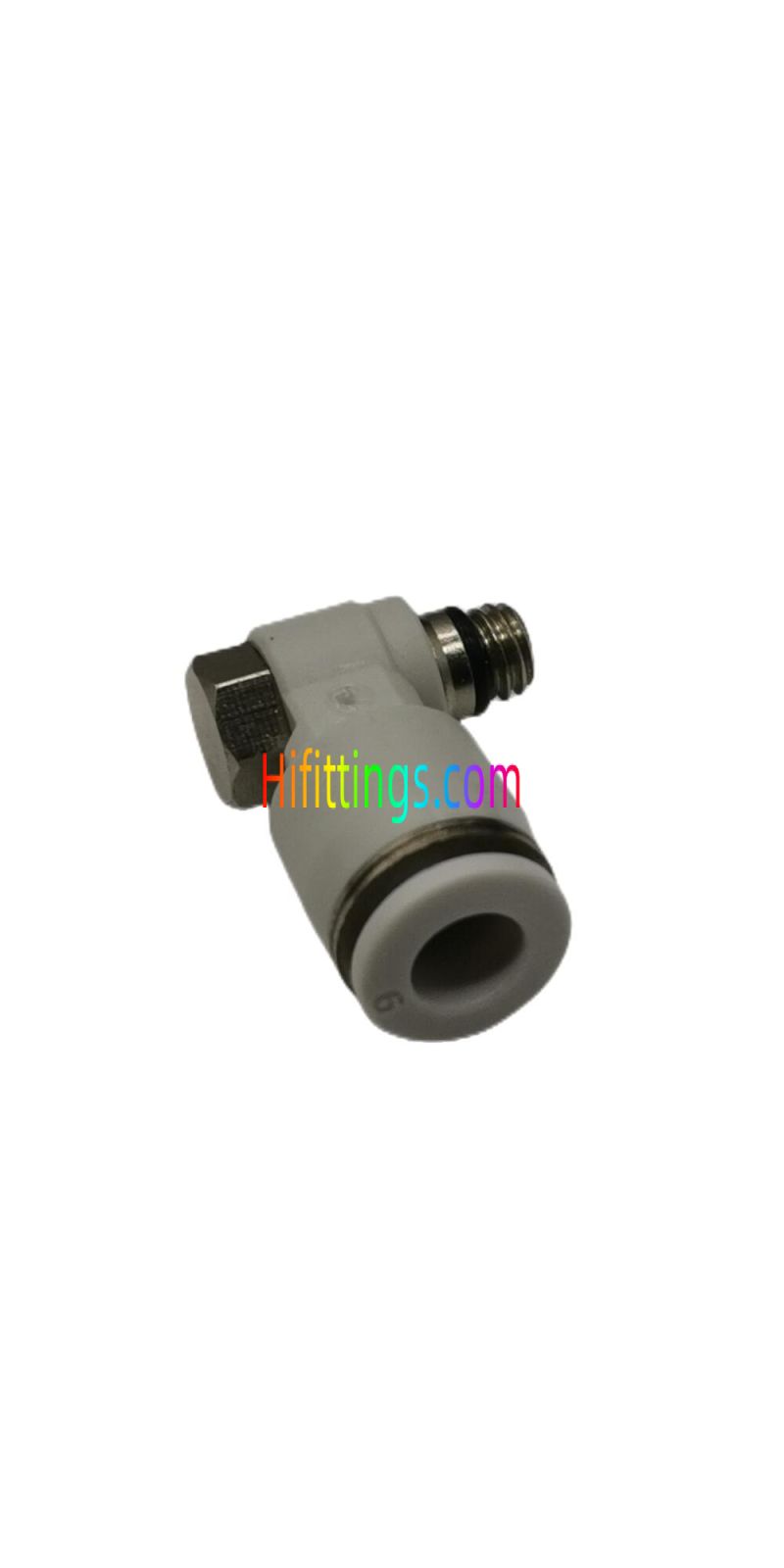 Universal Male Elbow Pneumatic Push-In Fitting PH