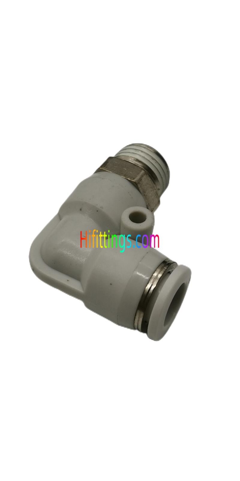 Male Elbow Pneumatic Push-In Fitting PL