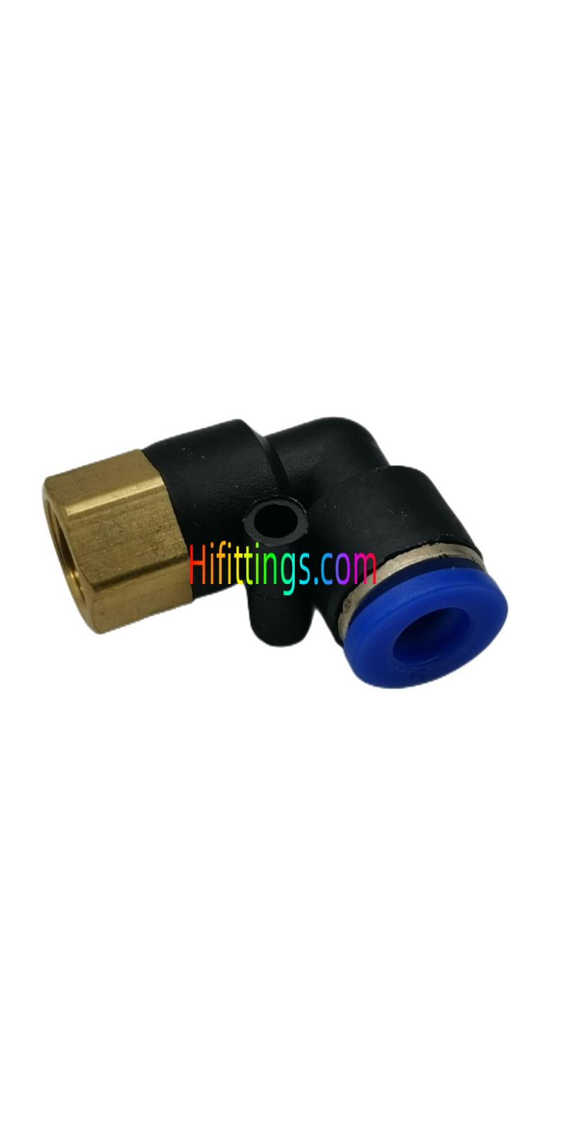 Female Elbow Pneumatic Push-In Fitting PLF