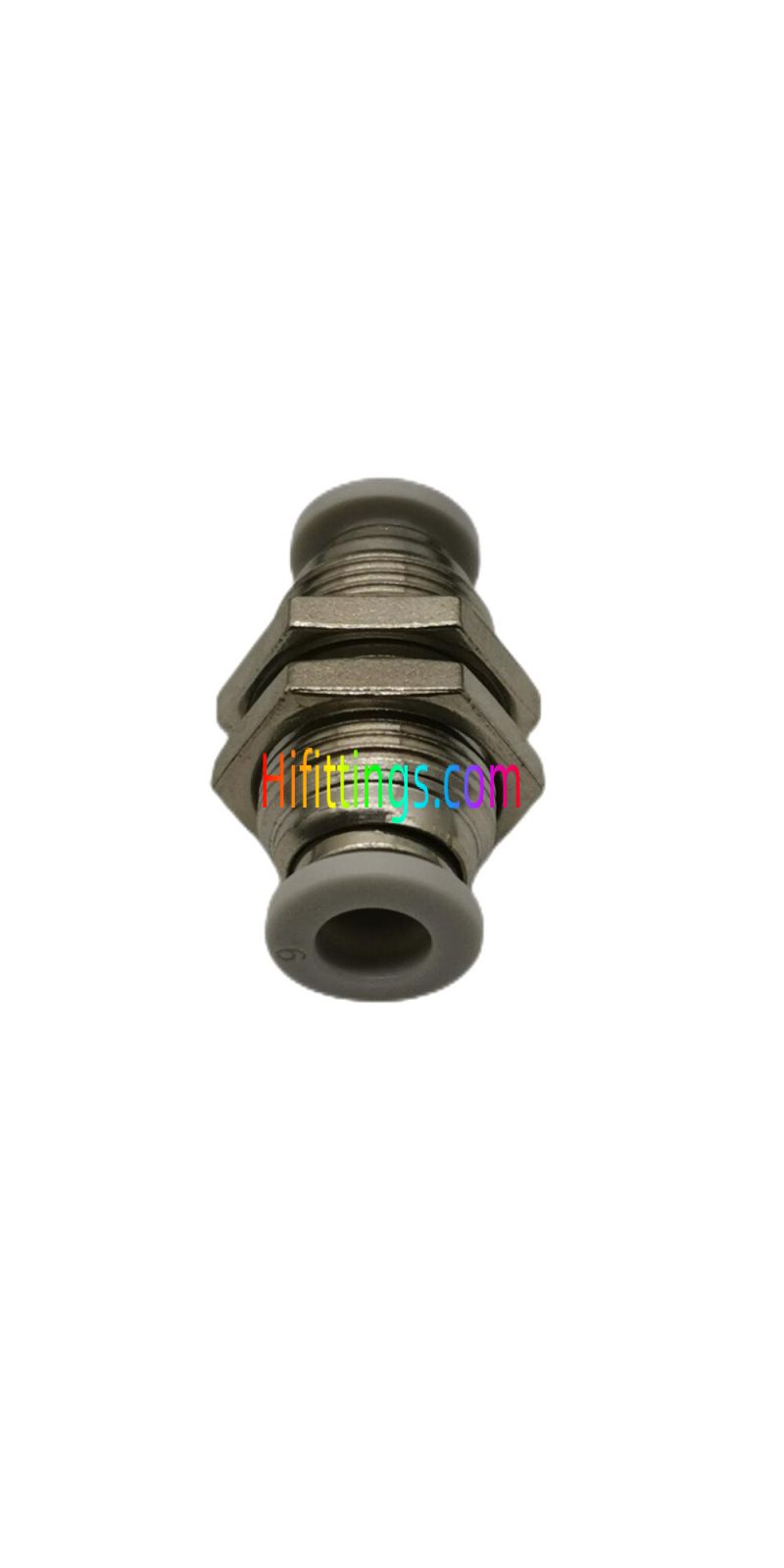 Bulkhead Union Pneumatic Push-In Fitting PM