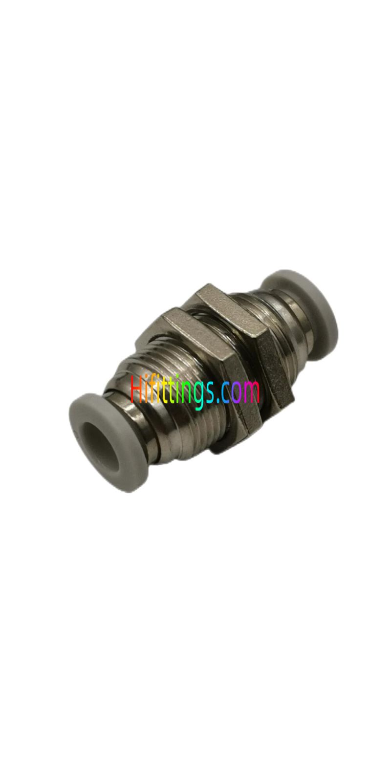 Bulkhead Union Pneumatic Push-In Fitting PM