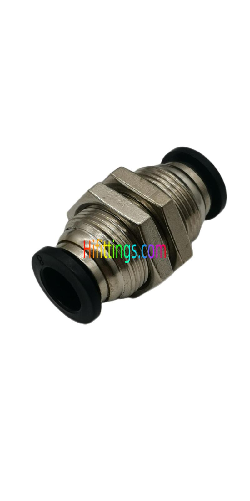 Bulkhead Union Pneumatic Push-In Fitting PM