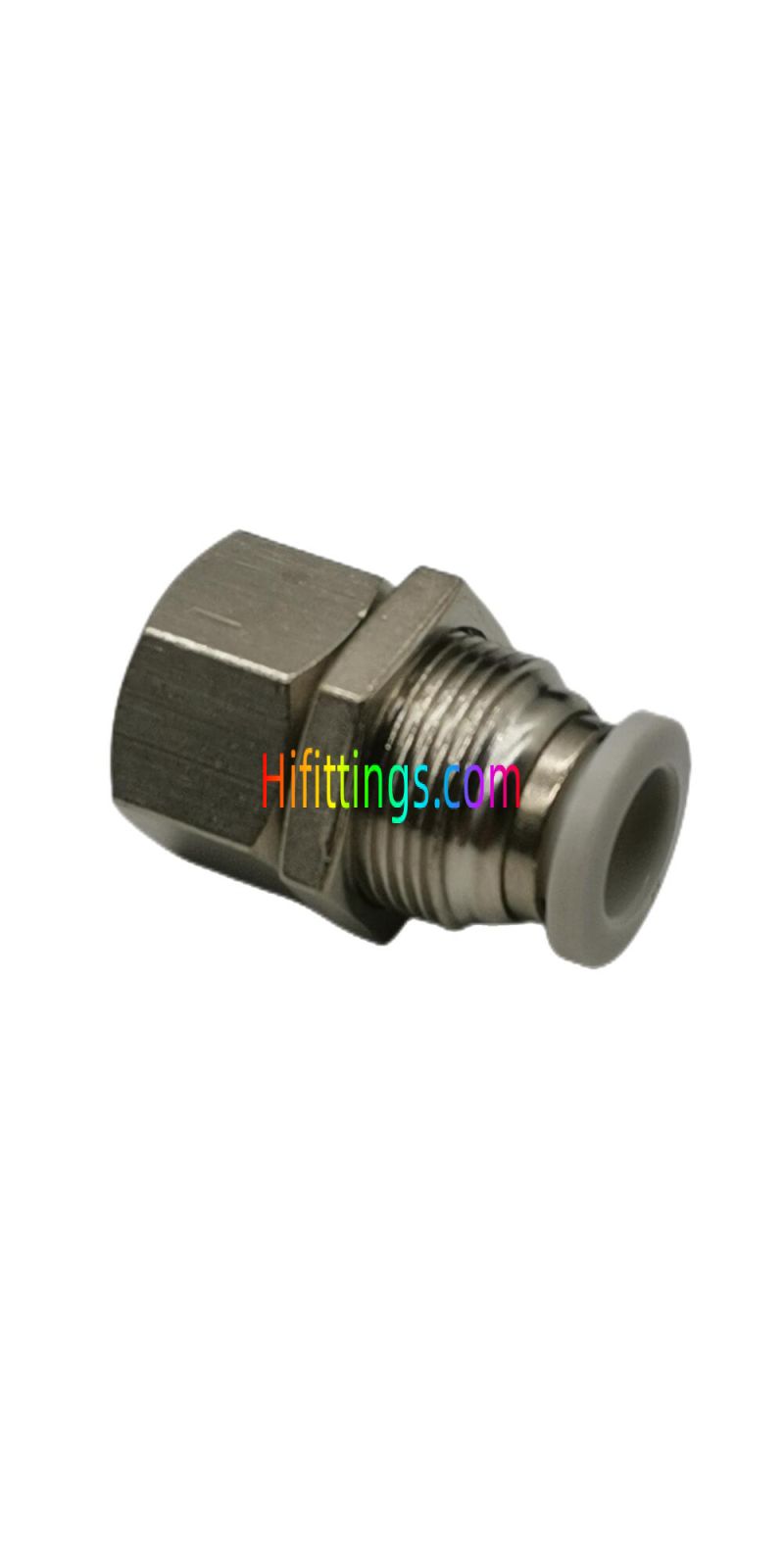 Bulkhead Female Connector Pneumatic Push-In Fitting PMF