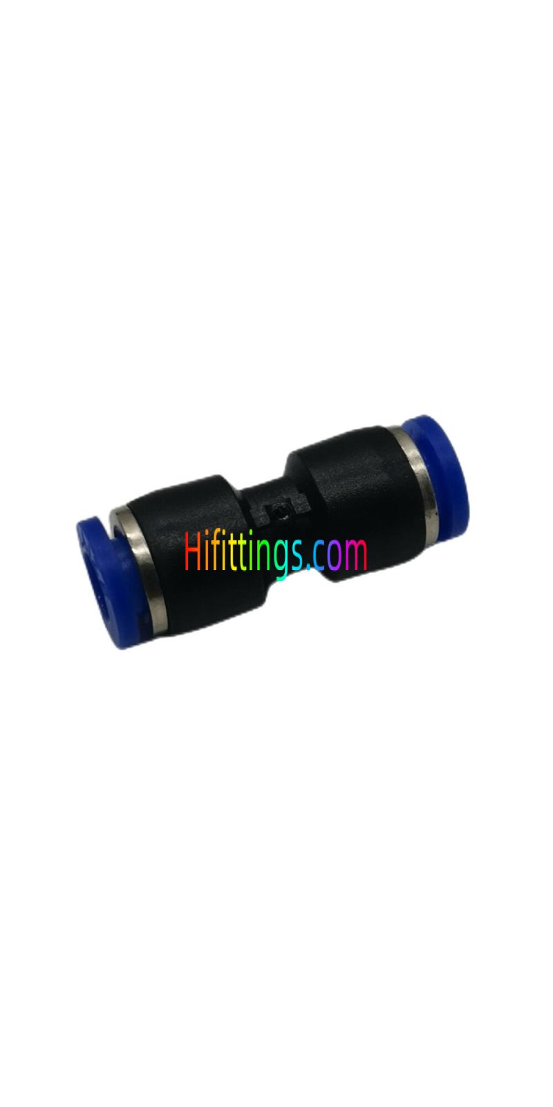 Straight Union Pneumatic Push-In Fitting PU