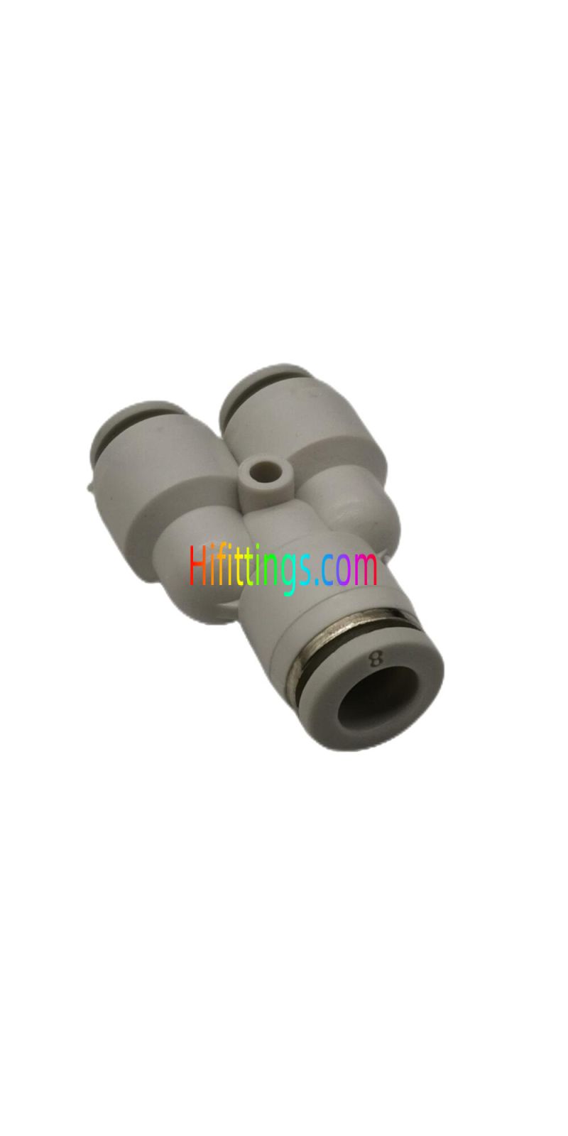 Different Diameter Union Y Pneumatic Push-In Fitting PW