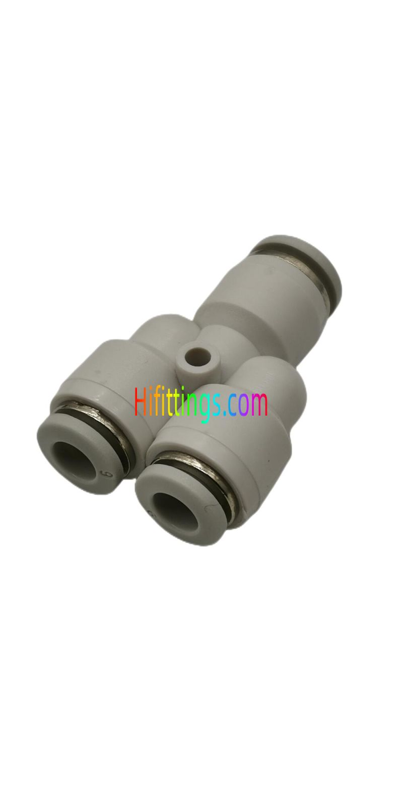 Different Diameter Union Y Pneumatic Push-In Fitting PW