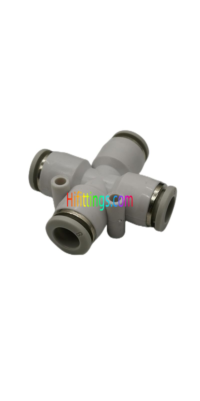 Cross Pneumatic Push-In Fitting PZA