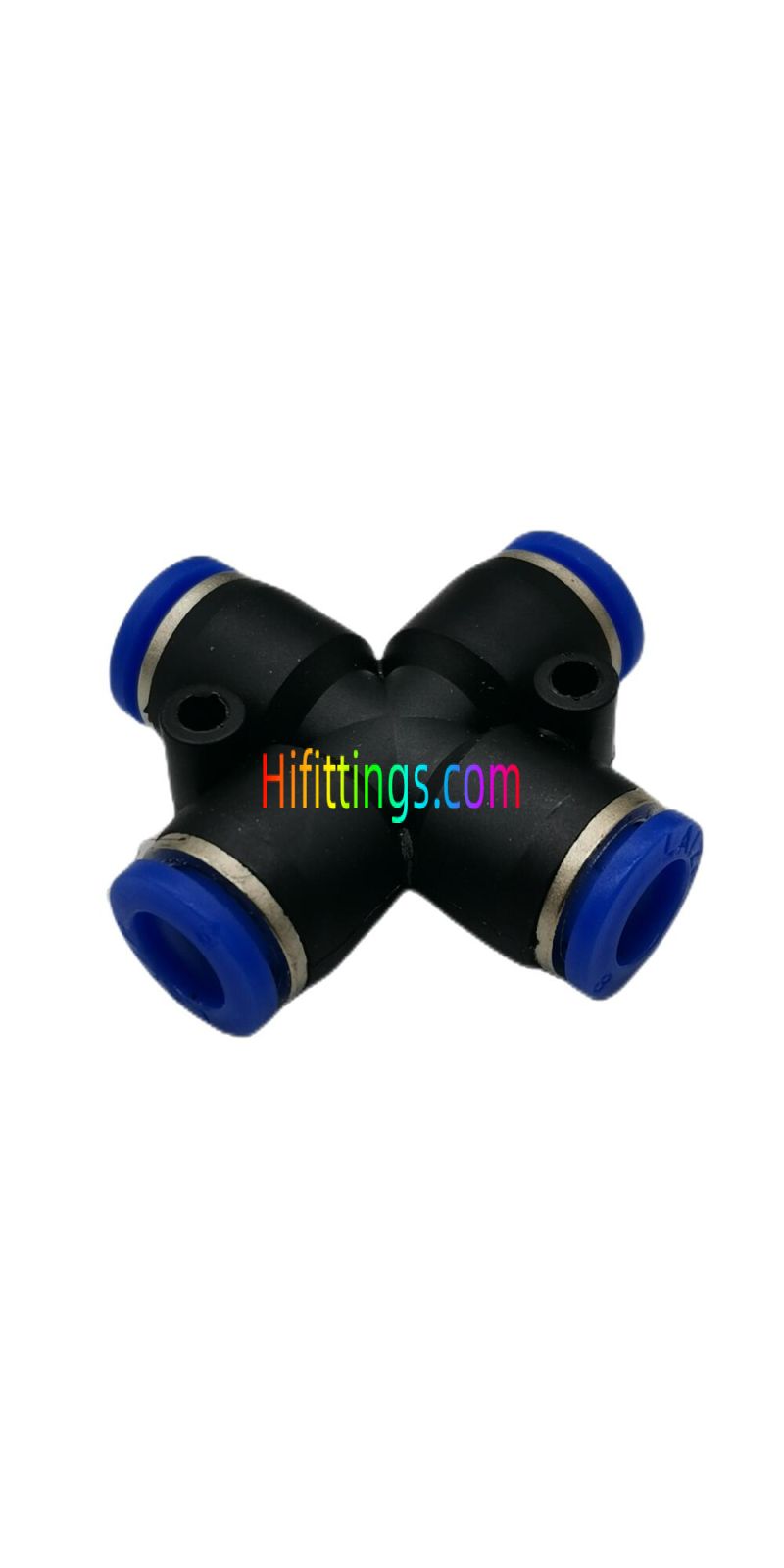 Cross Pneumatic Push-In Fitting PZA