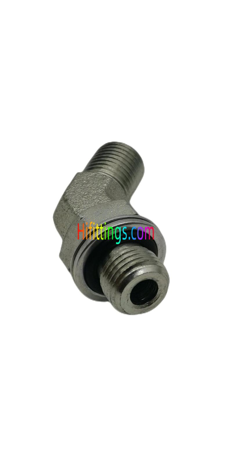 Raccordo a gomito a 45° BSP maschio regolabile 1BG4-OG