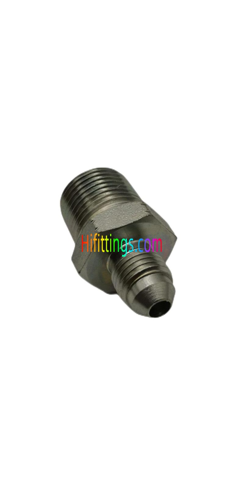 Raccordo diritto BSP maschio 60° sede JIC maschio 74° cono 1BJ