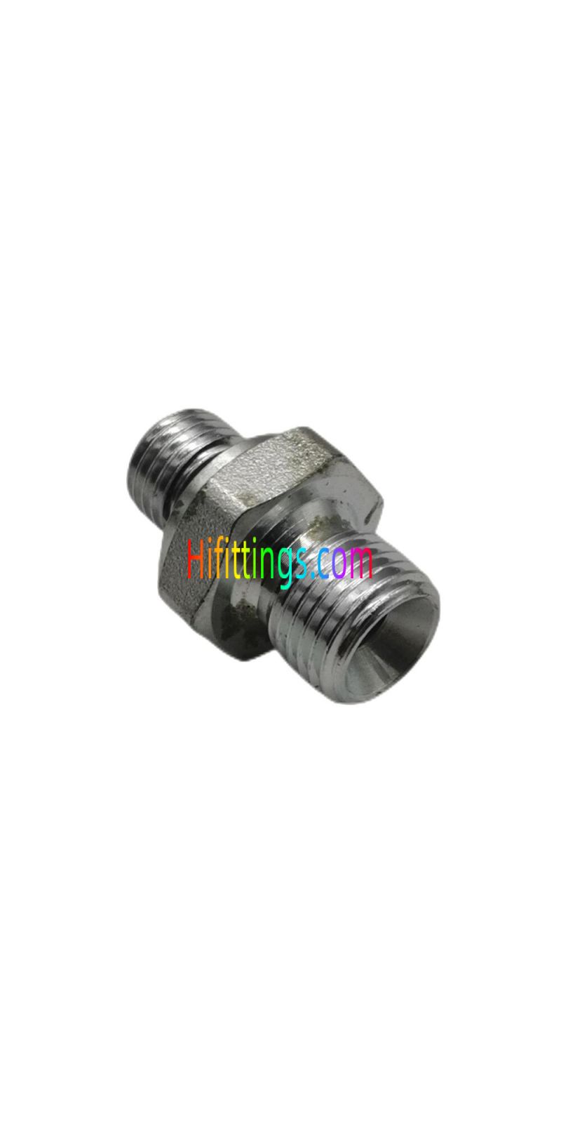 Raccordo BSP maschio diritto 60° sede SAE O-Ring 1BO