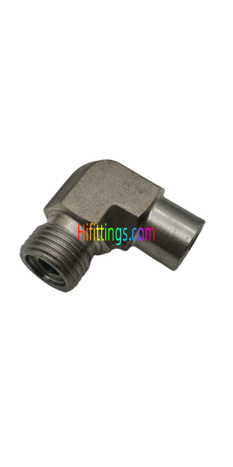   Raccordi per tubi a 90° a gomito maschio metrico O-Ring con guarnizione frontale a saldare 1EW9