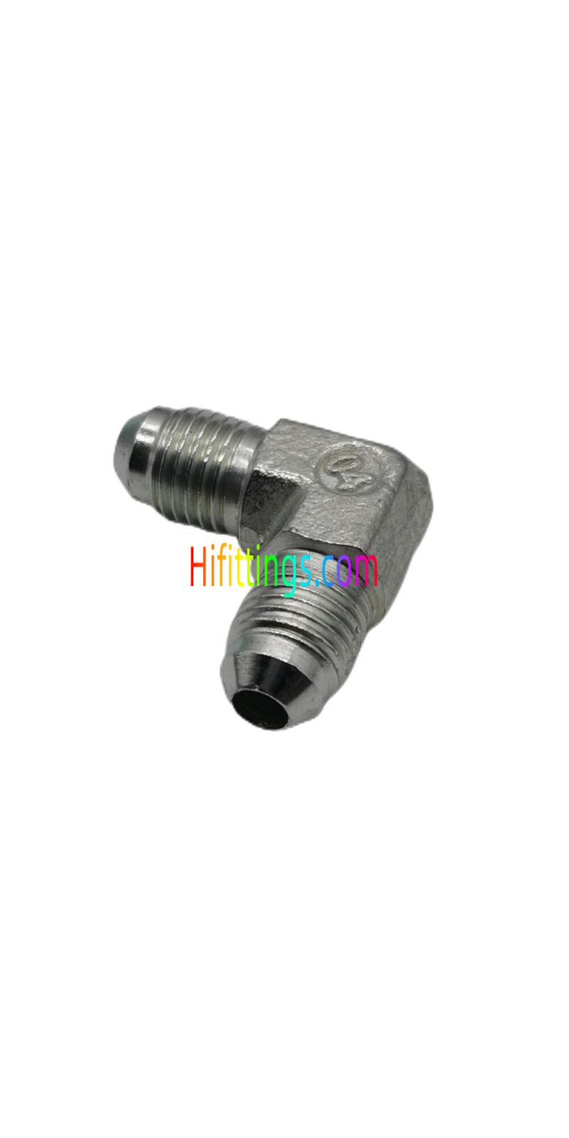 Gomito a 90° JIC maschio 74° Cono svasato Raccordo per tubi 1J9