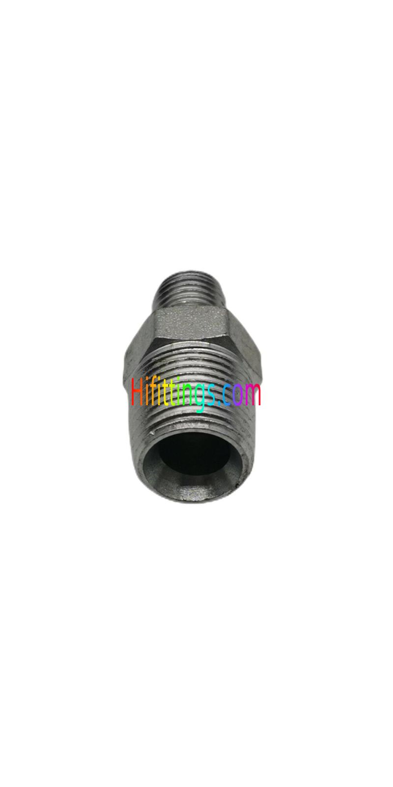 Raccordo per tubi idraulici BSPT maschio JIC maschio 74° svasato a cono 1JT-SP