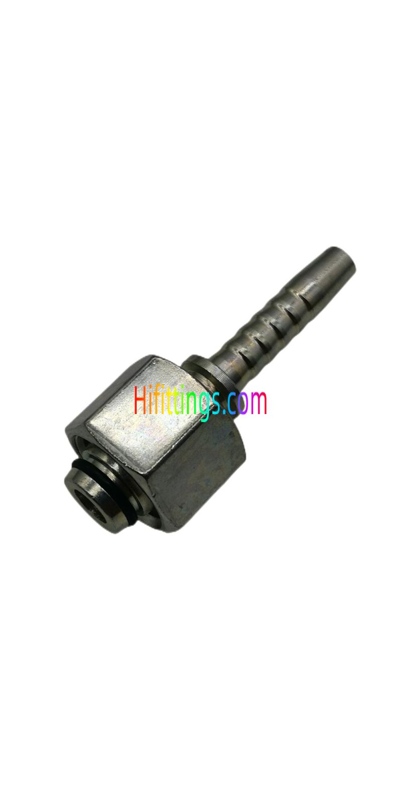 Raccordo metrico femmina a cono a 24° con O-Ring girevole Serie Light 20411