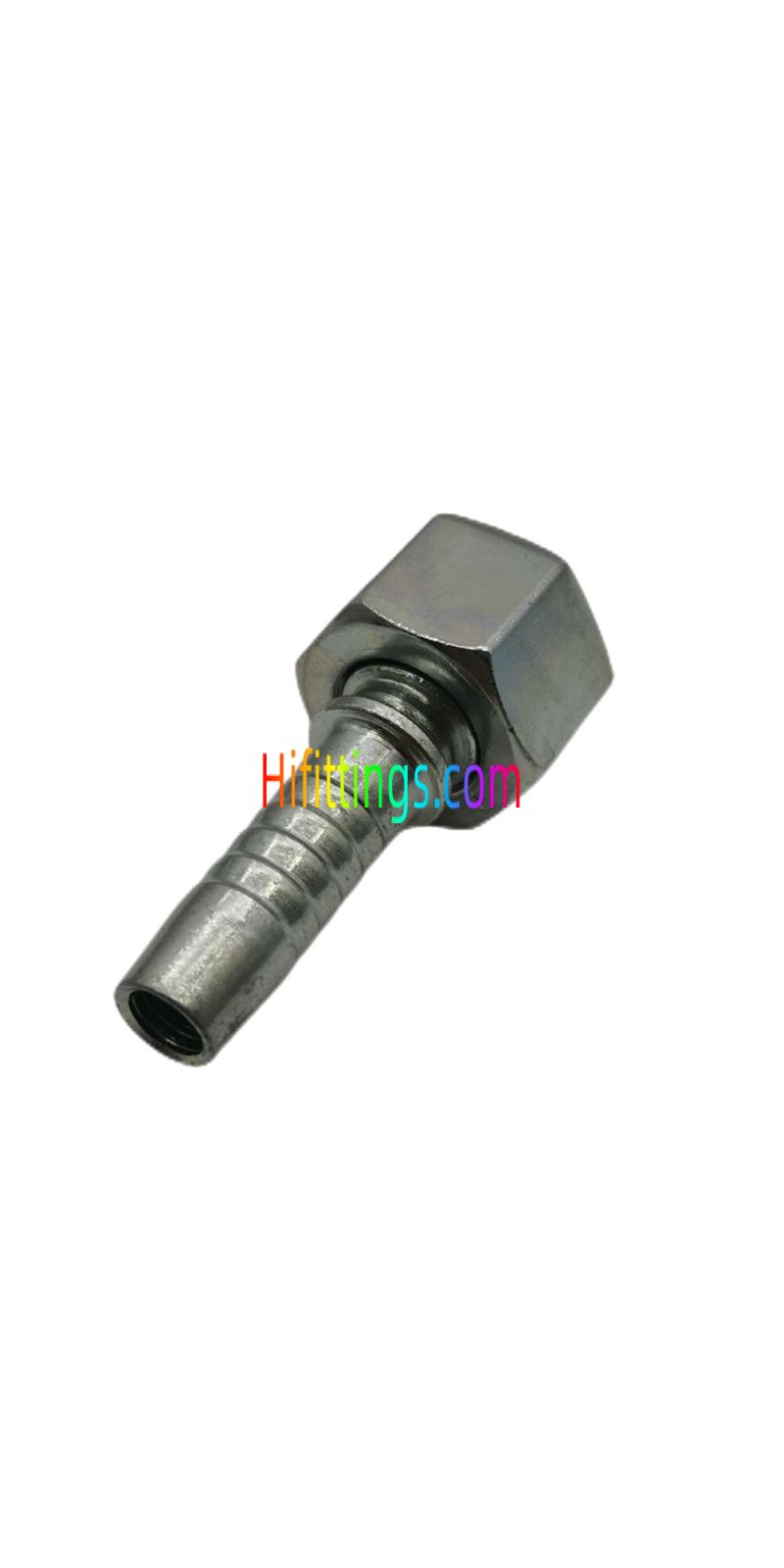 Raccordo metrico femmina a cono a 24° con O-Ring girevole Serie pesante 20511