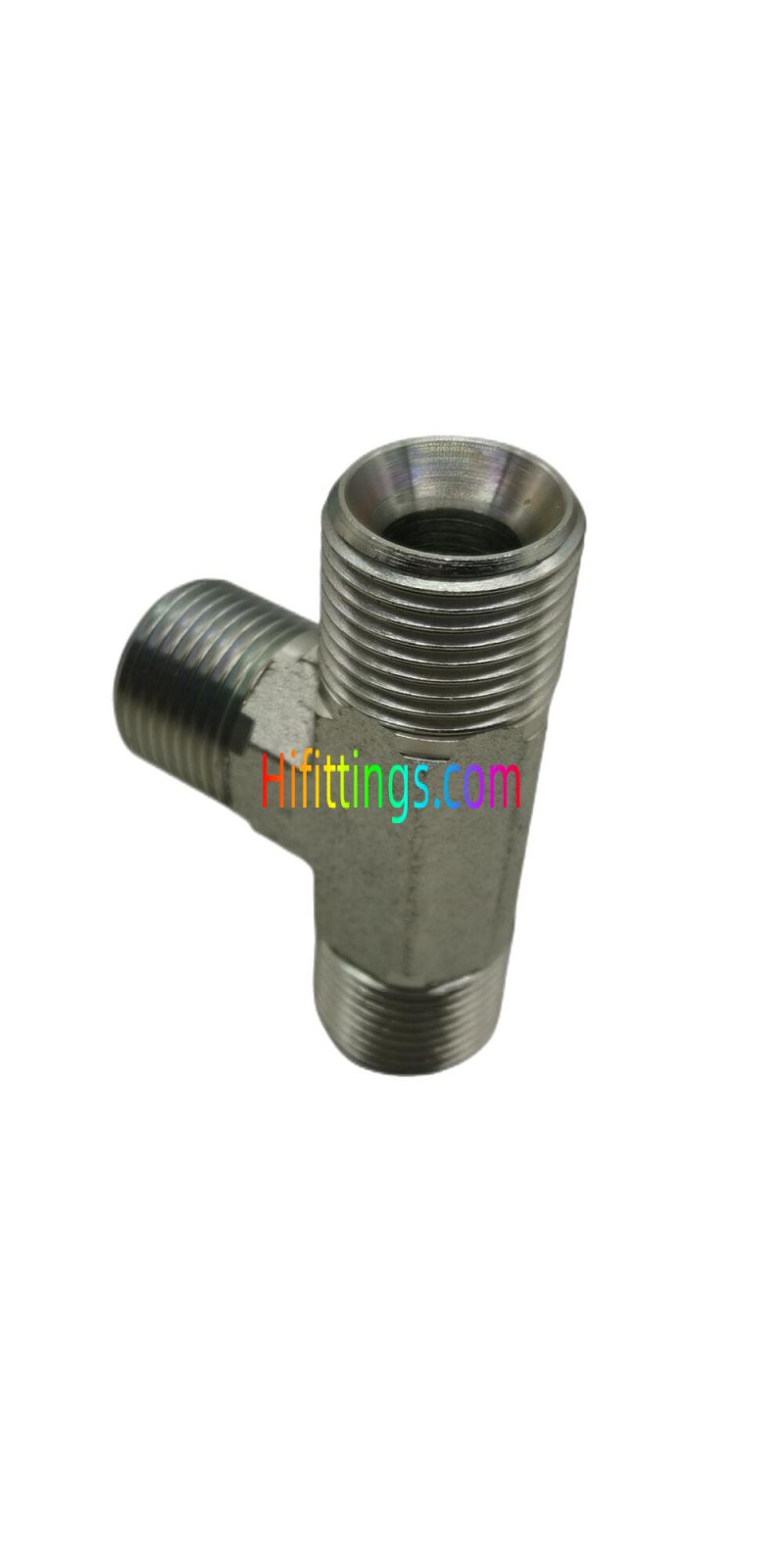 Raccordo a T BSP maschio 60° sede cono AB