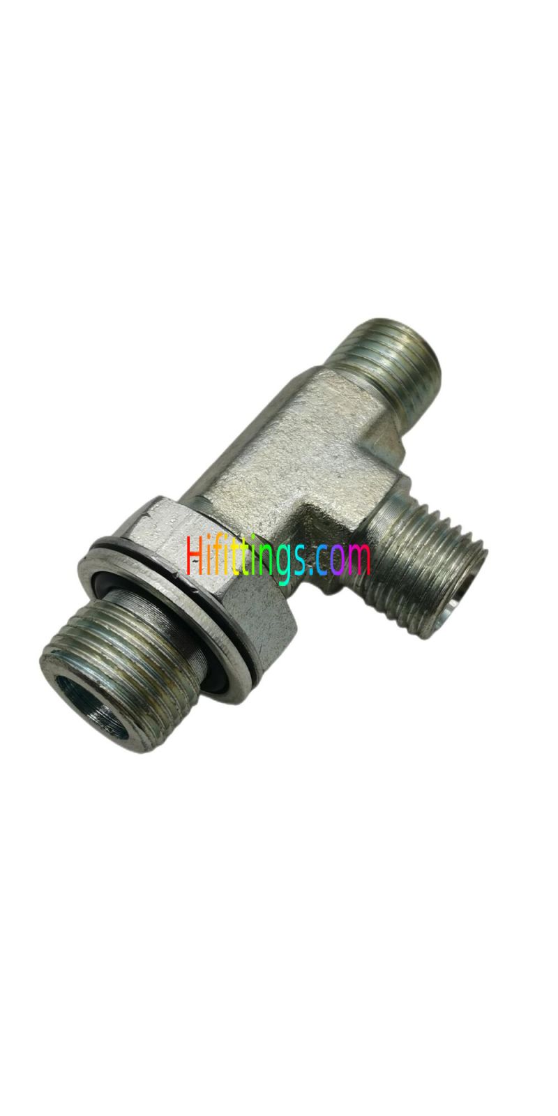 BSP maschio regolabile Stud End metrico maschio Bite tipo Run Tee tubo raccordi ACCG-OG