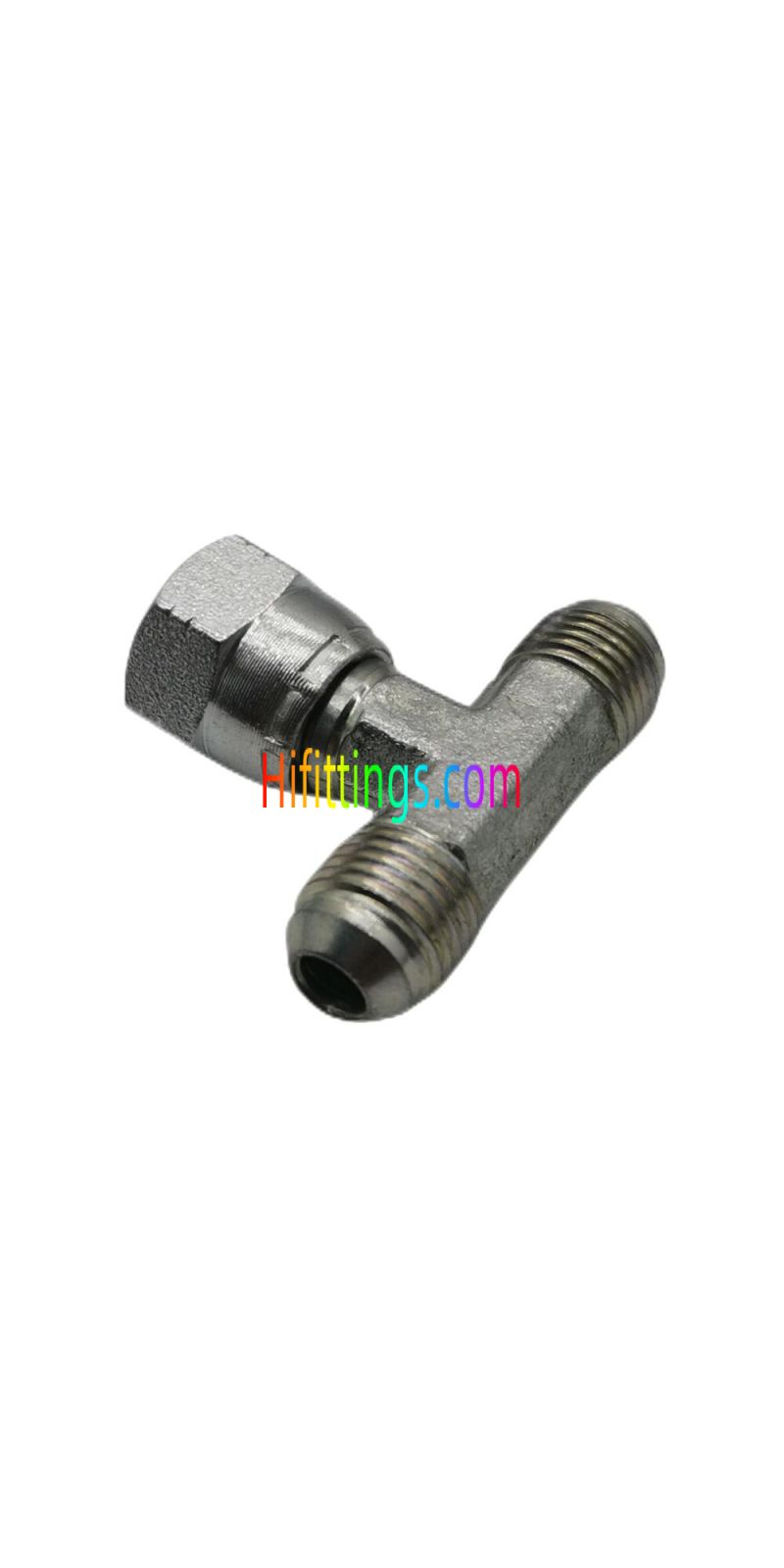 JIC maschio 74° cono JIC femmina ramo Tee svasato raccordo tubo BJ 