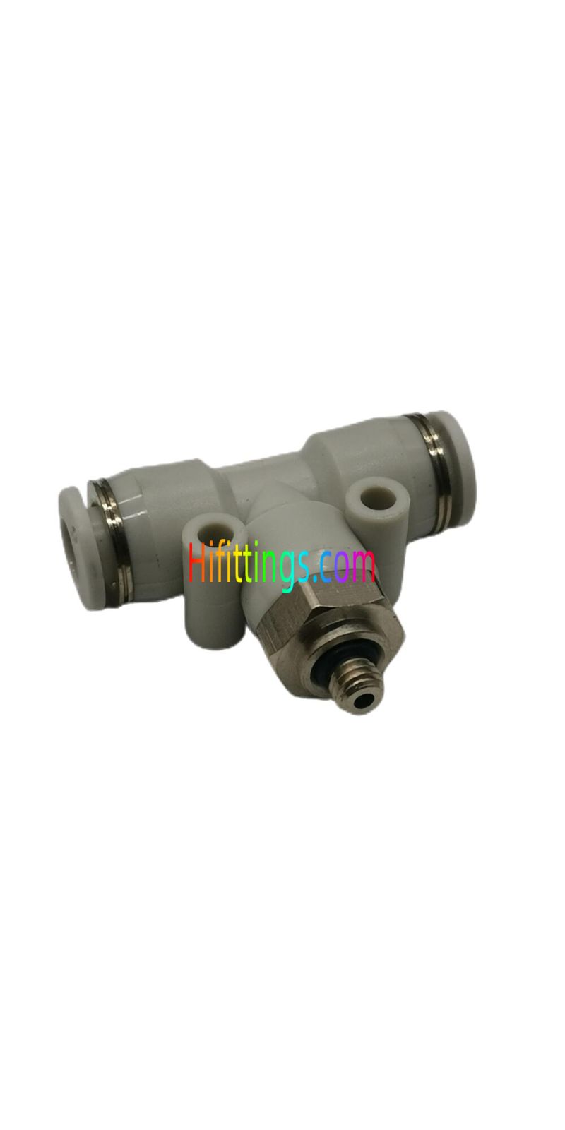 Raccordo a T pneumatico a pressione per diramazione maschio PB