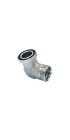 SAE L-Series Flange 90° Elbow Metric Male Bite Type Adapter 1CFL9/1DFL9