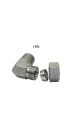  90° Elbow BSPT Male Metric Male Bite Type Tube Fittings 1CT9-SP/1DT9-SP