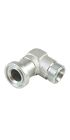 SAE H-Series Flange 90° Elbow Metric Male Bite Type Adapter 1DFS9