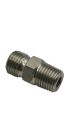 Straight BSPT Male Metric Male O-Ring Face Seal Fittings 1ET-SP