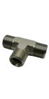 BSP Male 60° Seat Cone Tee Fittings AB