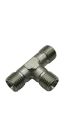 Metric Male Bite Type Equal Tee Tube Fittings AC/AD