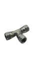 JIC Female 74° Seat Tee Flared Swivel Tube Fittings DJ