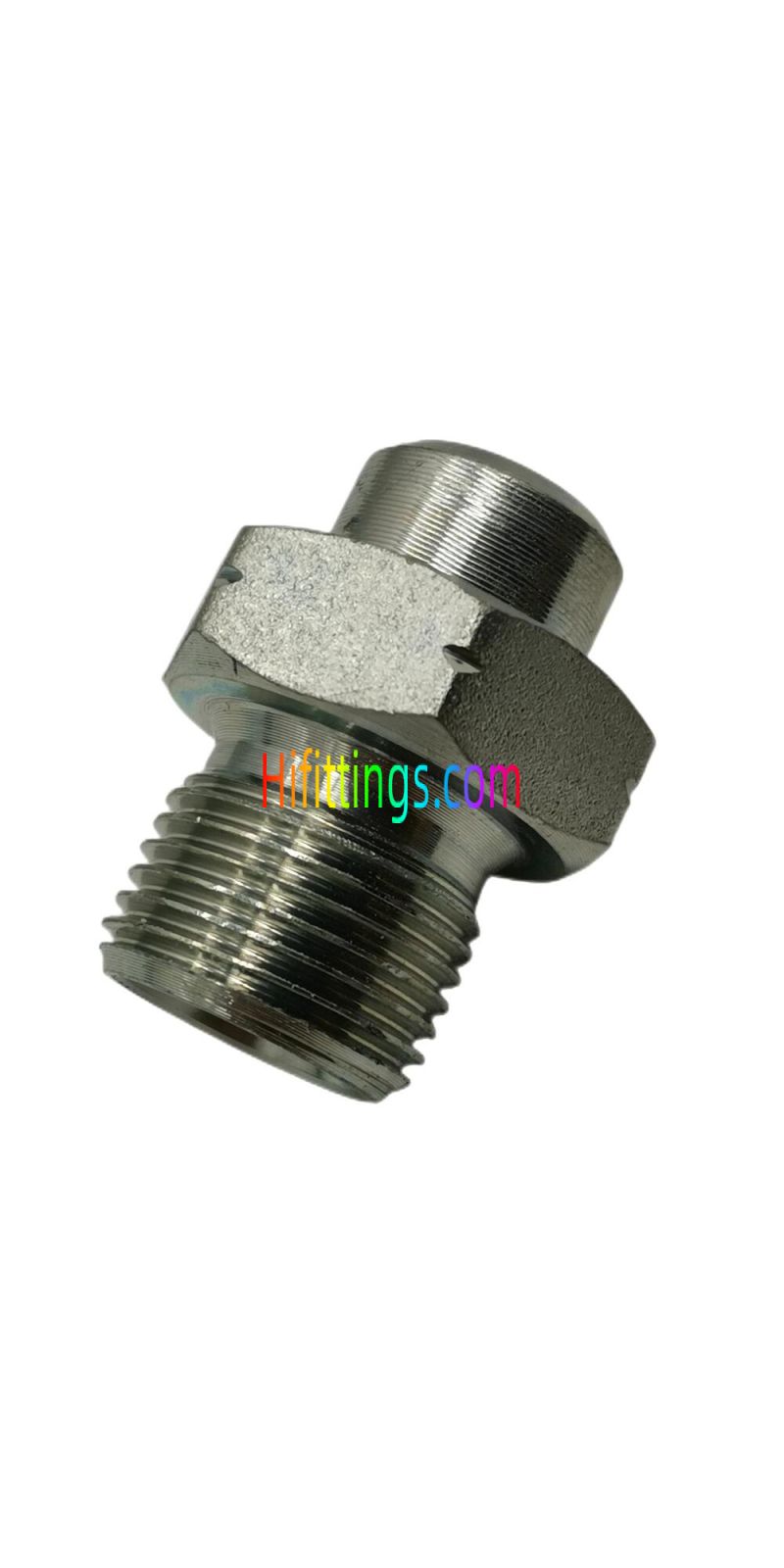 Racor recto BSP macho con asiento de 60º para soldar a tope 1BW