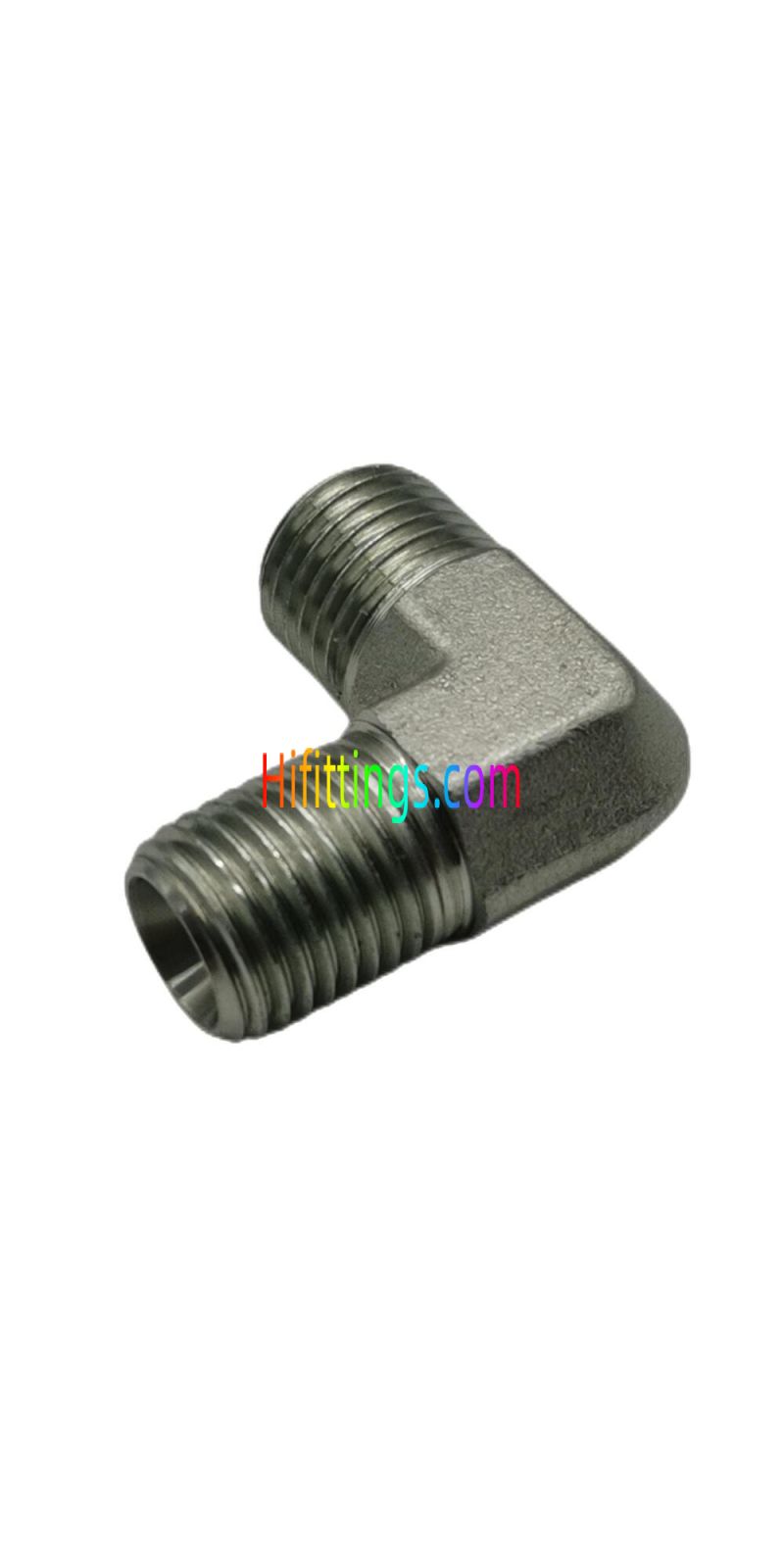 Codo de 90° NPT Macho Métrico Tipo de Mordida para Tubos 1CN9/1DN9