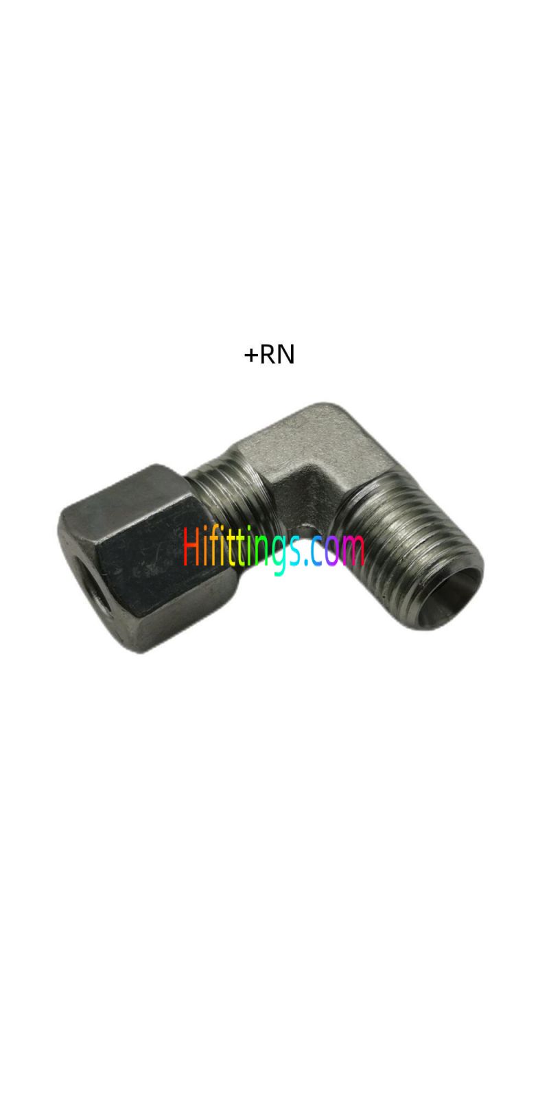 Codo de 90° NPT Macho Métrico Tipo de Mordida para Tubos 1CN9/1DN9