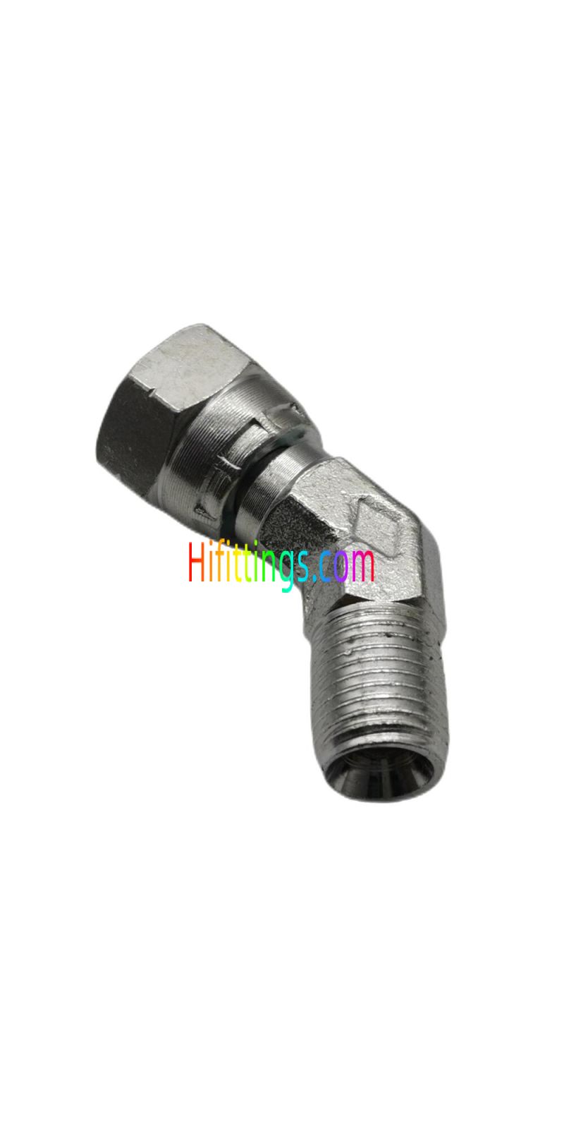 Codo de 45º BSP Macho Asiento de 60º BSP Hembra Cono de 60º 2B4