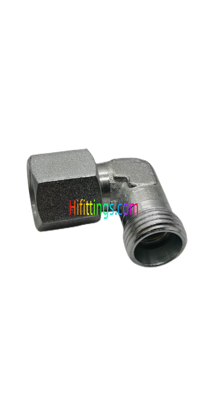  Codo de 90° Macho Métrico Hembra Reductor Adaptador de Tubo Giratorio 2D9