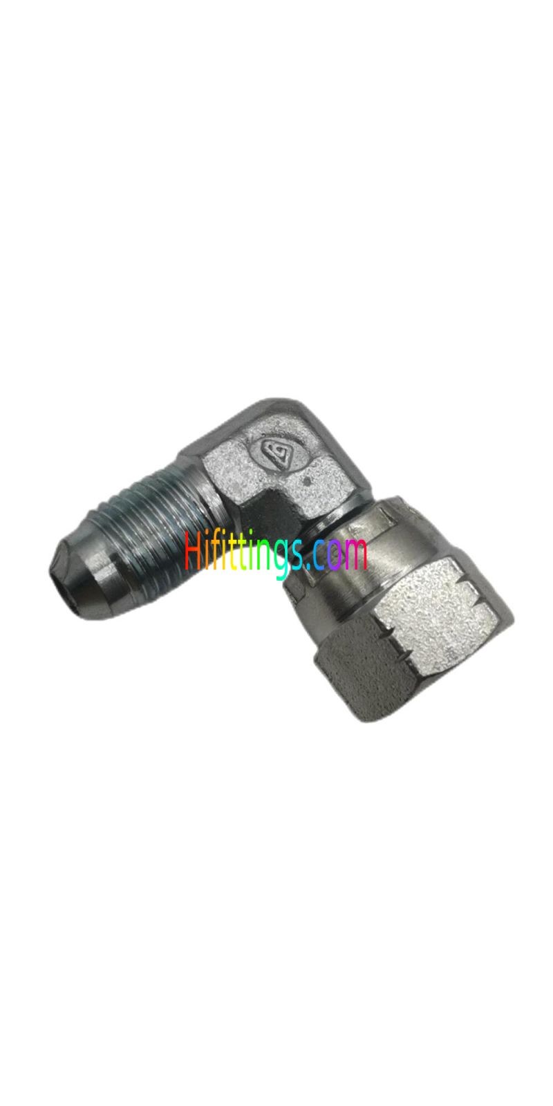 90° Codo JIC Macho 74° Cono JIC Hembra 74° Asiento Abocardado Racor 2J9 