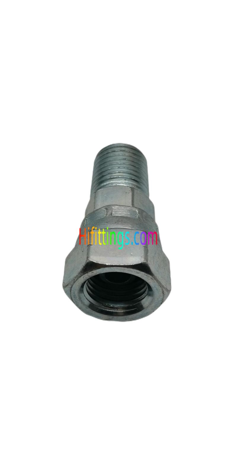 Racor recto BSPT macho BSP hembra de 60° 2TB-SP