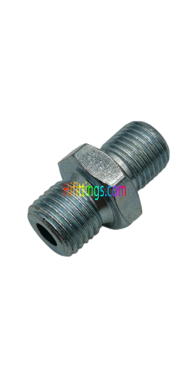 Raccord droit BSP mâle à siège à 60° Raccord métrique mâle à siège à 60°. 