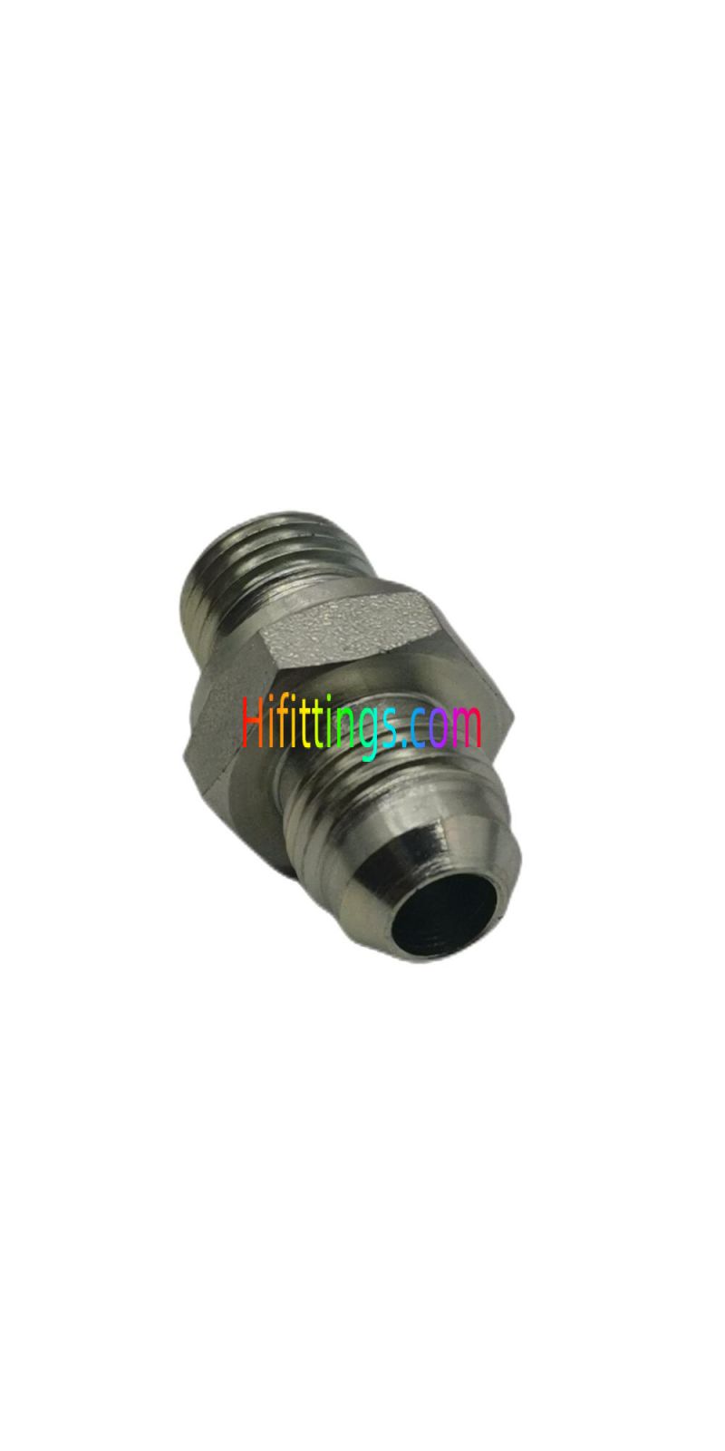  Raccord pour tube hydraulique métrique mâle à joint captif / JIC mâle évasé à 74° conique 1JM-WD