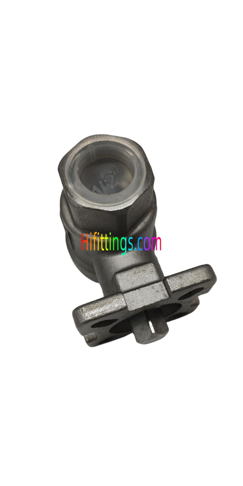 Robinet à bille basse pression à filetage femelle 2PC avec patin de montage