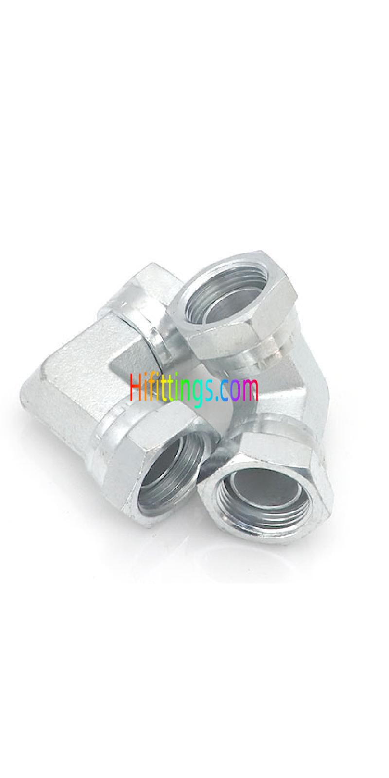 Raccord coudé 90° BSP femelle 60° Cone Swivel 3B9