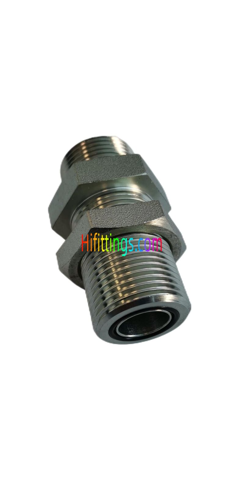 Raccords droits ORFS à joint torique mâle pour cloisons 6F