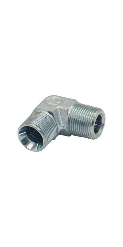 90° Elbow NPT Male BSP Male 60° Seat Cone Fittings  1BN9