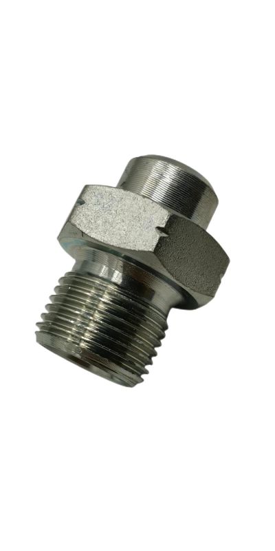 Straight BSP Male 60° Seat Butt-Weld Tube Fittings 1BW