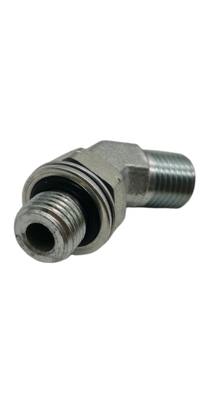 45° Elbow BSP Male Adjustable Stud Ends Metric Male Bite Type Tube Fittings 1CG4-OG/1DG4-OG